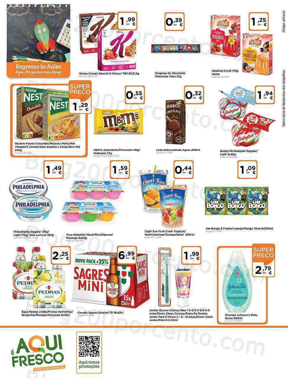 Antevisão Folheto AQUI É FRESCO Promoções de 31 agosto a 11 setembro