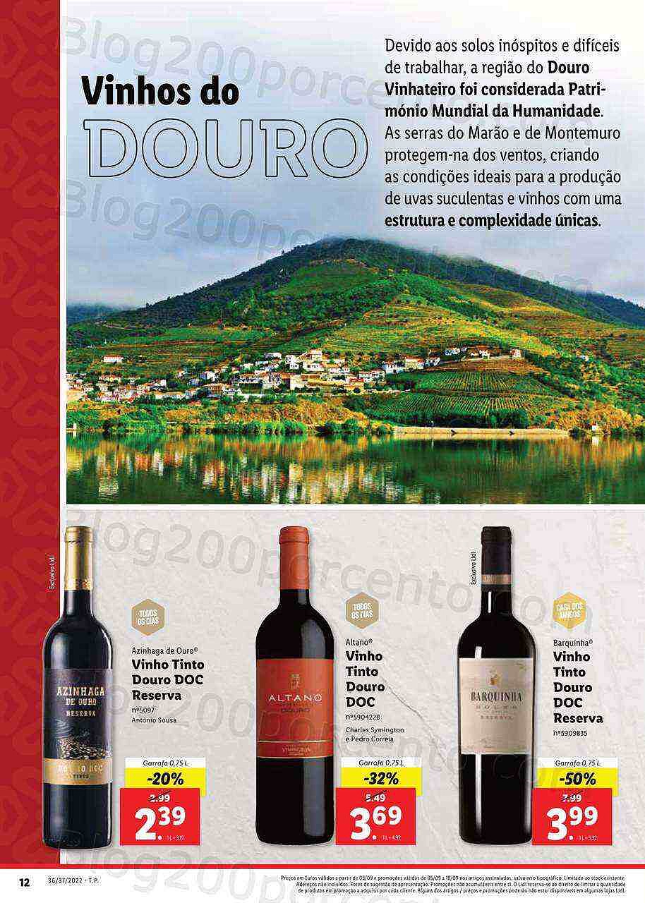 Antevisão Folheto LIDL Feira Queijos Enchidos e Vinhos - 5 a 11 setembro