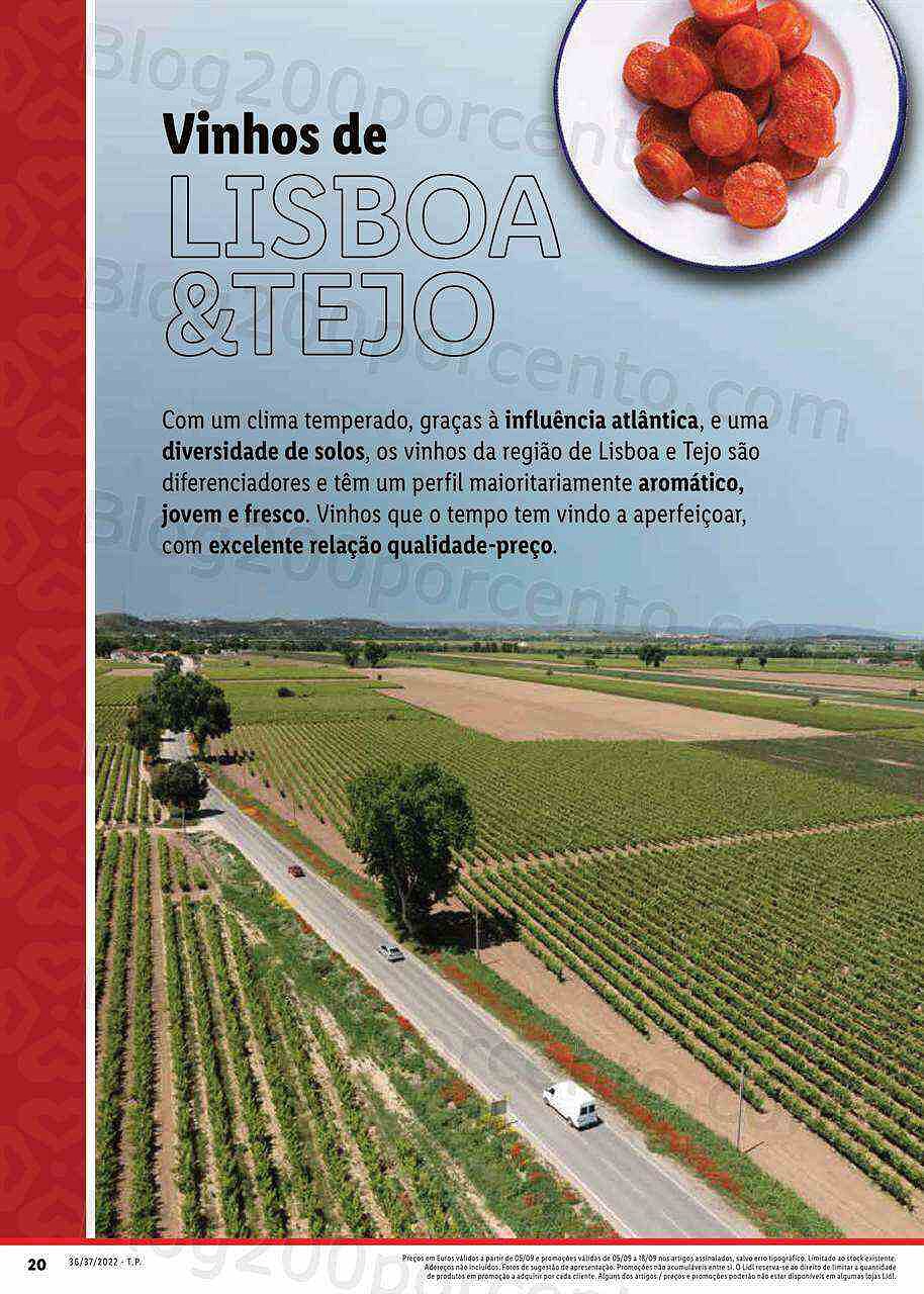 Antevisão Folheto LIDL Feira Queijos Enchidos e Vinhos - 5 a 11 setembro