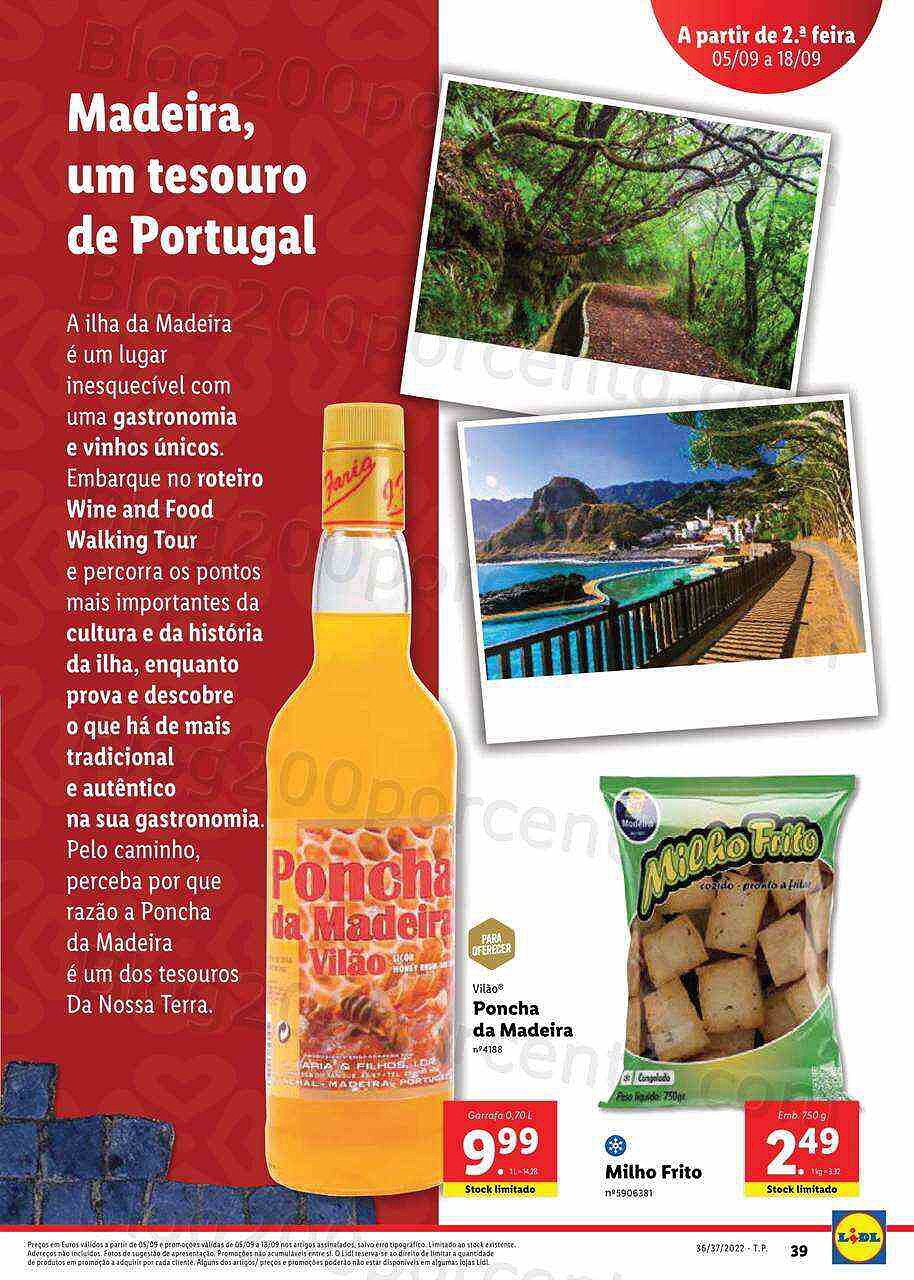 Antevisão Folheto LIDL Feira Queijos Enchidos e Vinhos - 5 a 11 setembro