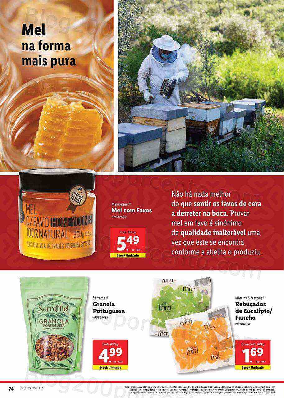 Antevisão Folheto LIDL Feira Queijos Enchidos e Vinhos - 5 a 11 setembro