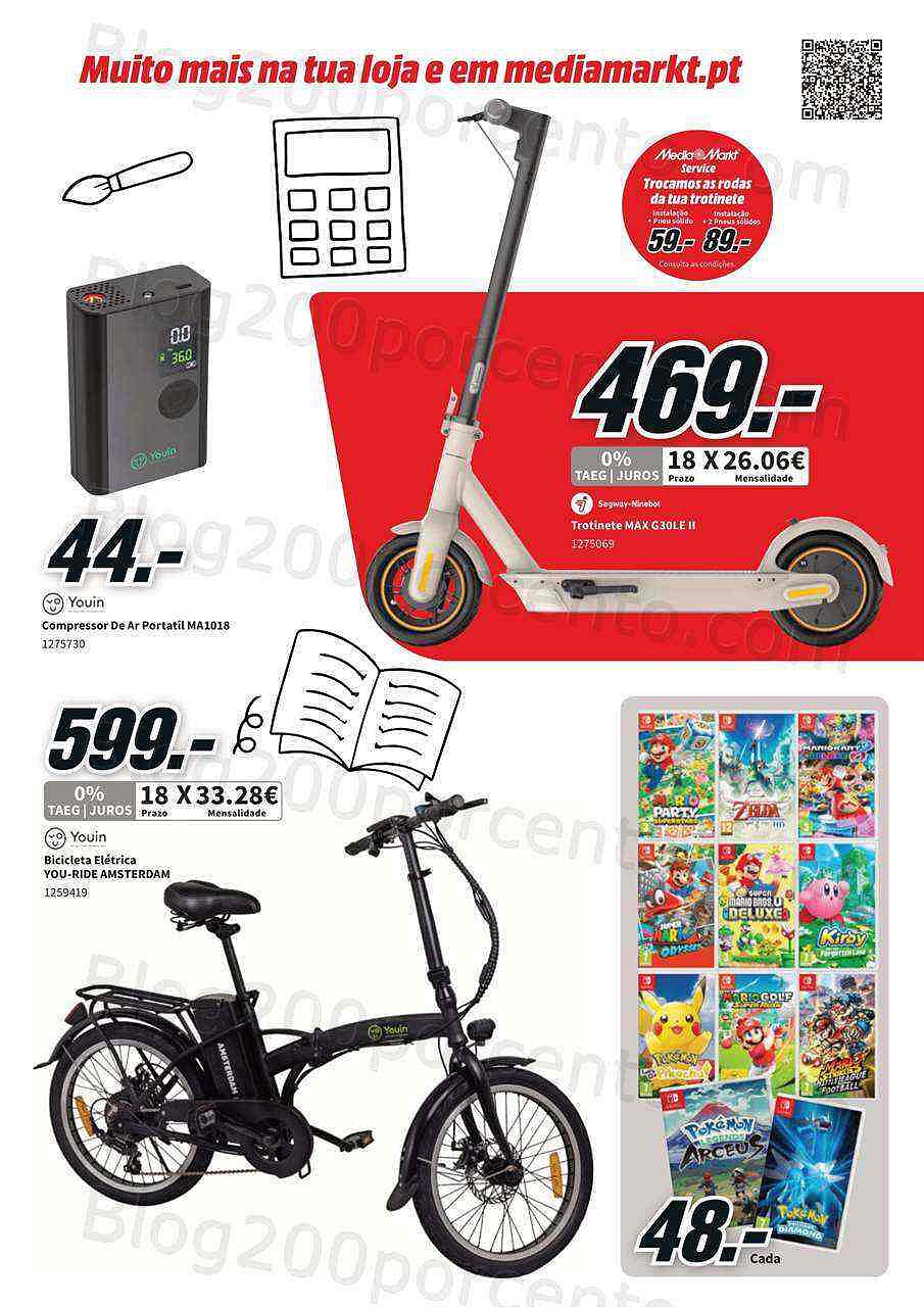 Antevisão Folheto MEDIA MARKT Promoções de 1 a 7 setembro