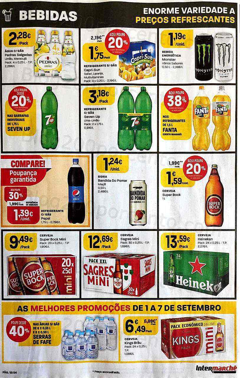 Antevisão Folheto INTERMARCHÉ Contact Promoções de 1 a 7 setembro