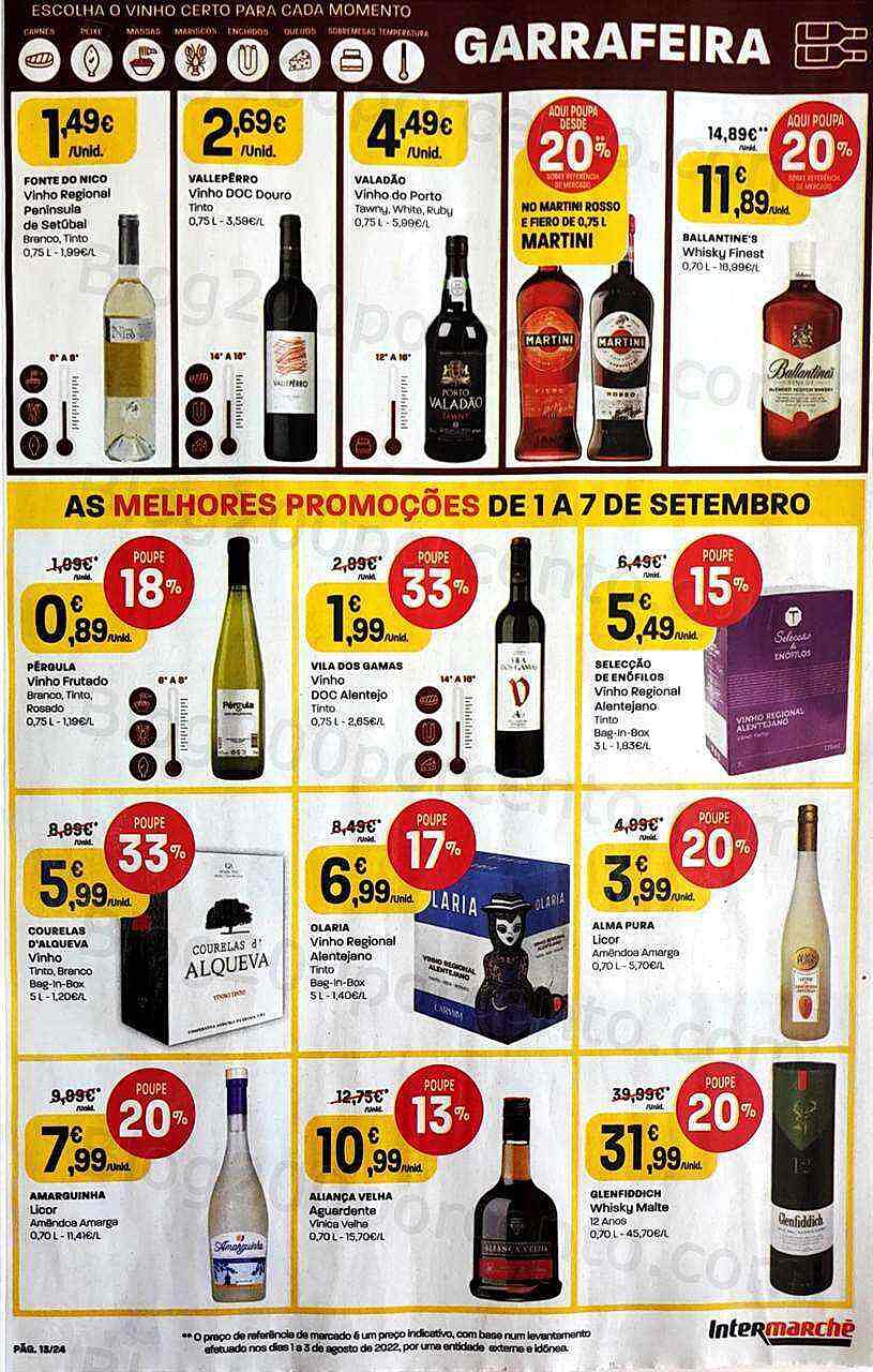 Antevisão Folheto INTERMARCHÉ Contact Promoções de 1 a 7 setembro