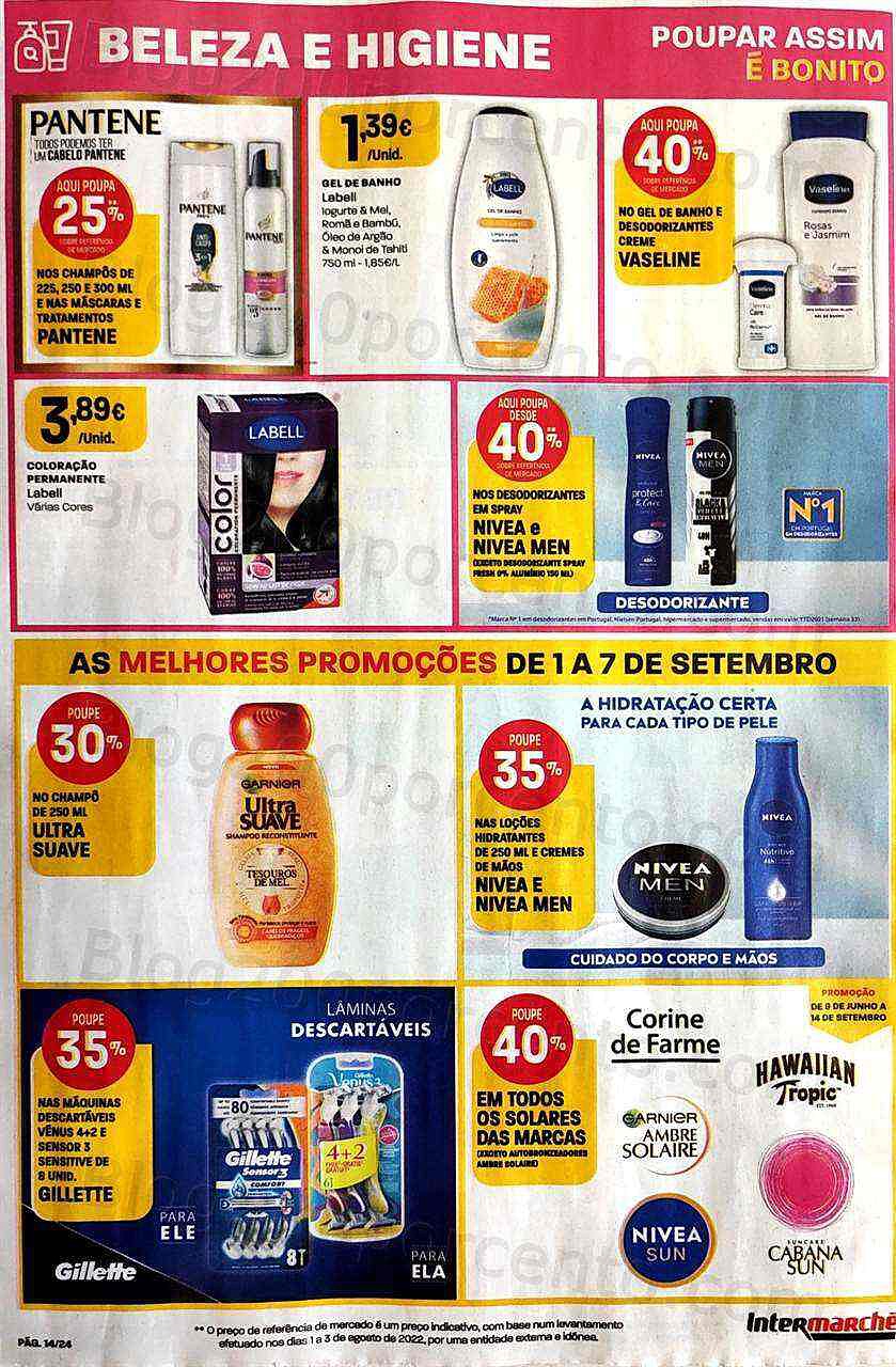 Antevisão Folheto INTERMARCHÉ Contact Promoções de 1 a 7 setembro