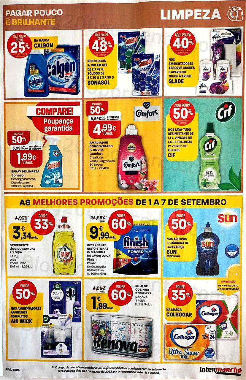 Antevisão Folheto INTERMARCHÉ Contact Promoções de 1 a 7 setembro
