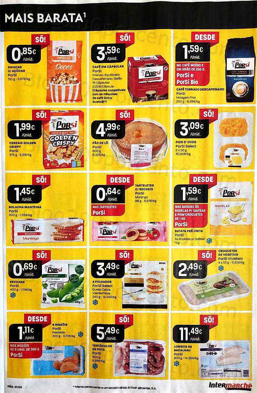 Antevisão Folheto INTERMARCHÉ Contact Promoções de 1 a 7 setembro