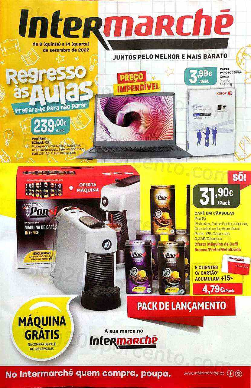 Antevisão Folheto INTERMARCHÉ Bazar Promoções de 8 a 14 setembro