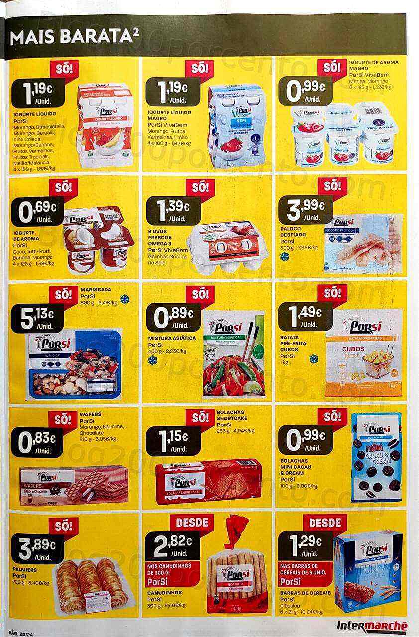 Antevisão Folheto INTERMARCHÉ Especial Porsi Promoções de 8 a 14 setembro