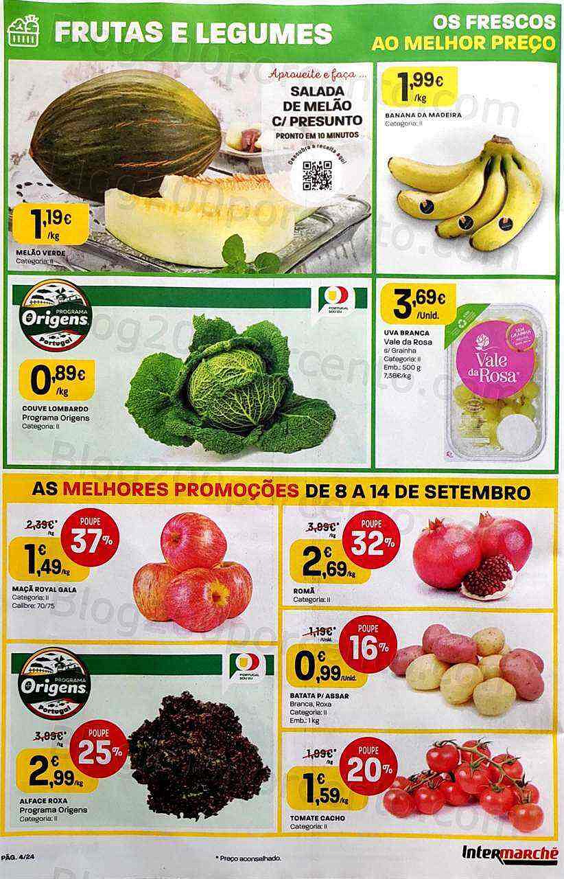 Antevisão Folheto INTERMARCHÉ Contact Promoções de 8 a 14 setembro