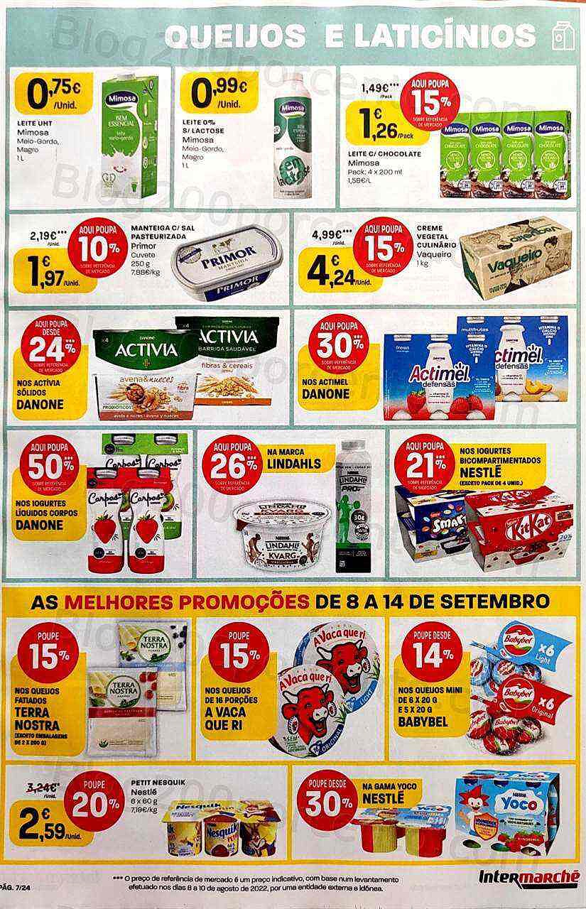 Antevisão Folheto INTERMARCHÉ Contact Promoções de 8 a 14 setembro