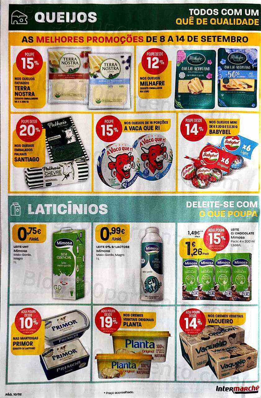 Antevisão Folheto INTERMARCHÉ Promoções de 8 a 14 setembro