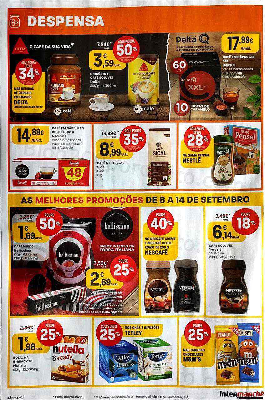Antevisão Folheto INTERMARCHÉ Promoções de 8 a 14 setembro