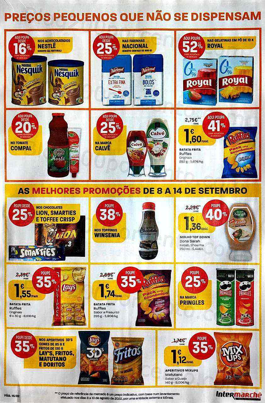Antevisão Folheto INTERMARCHÉ Promoções de 8 a 14 setembro