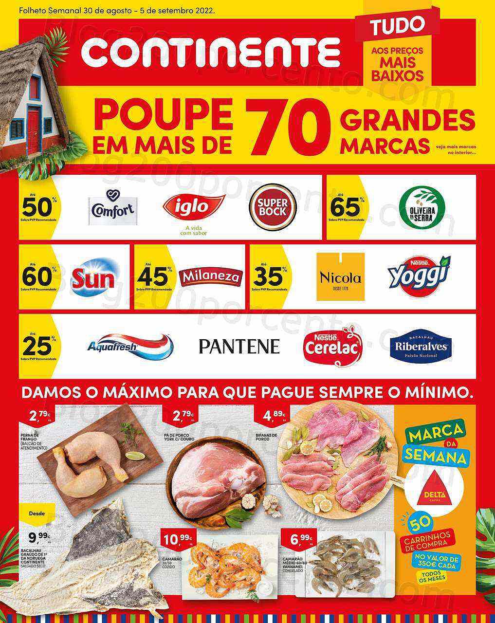 Antevisão Folheto CONTINENTE Madeira Promoções de 30 agosto a 5 setembro