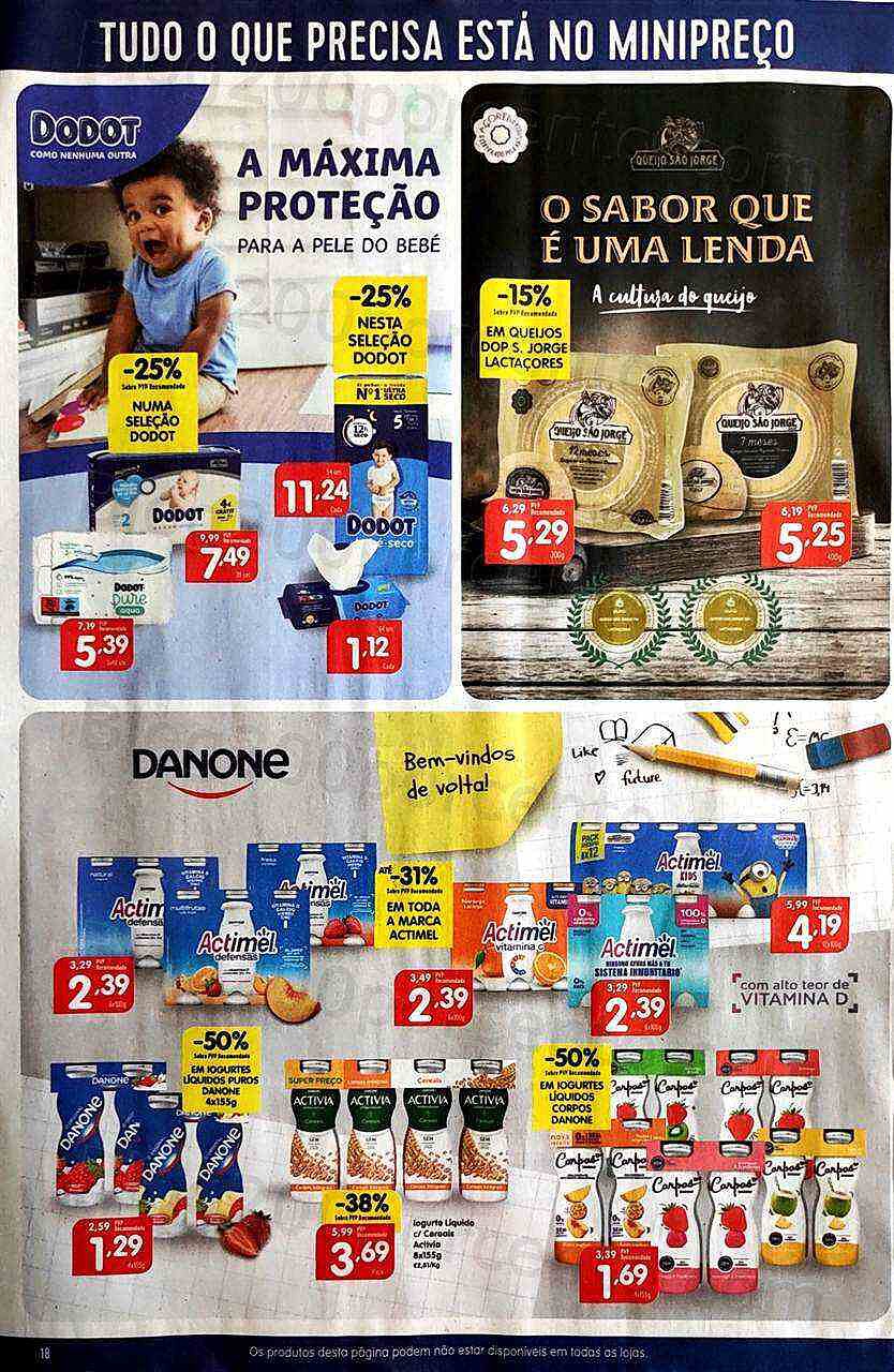 Antevisão Folheto MINIPREÇO Promoções de 1 a 7 setembro