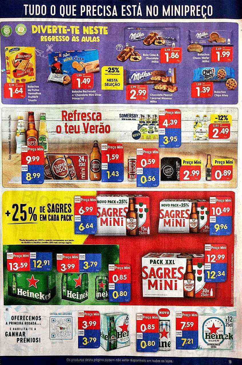 Antevisão Folheto MINIPREÇO Promoções de 1 a 7 setembro