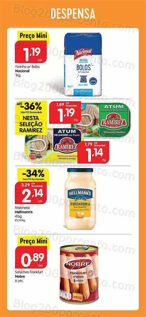 Antevisão Folheto MINIPREÇO Extra Promoções de 30 agosto a 5 setembro