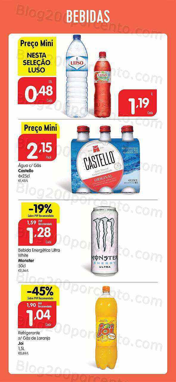Antevisão Folheto MINIPREÇO Extra Promoções de 30 agosto a 5 setembro