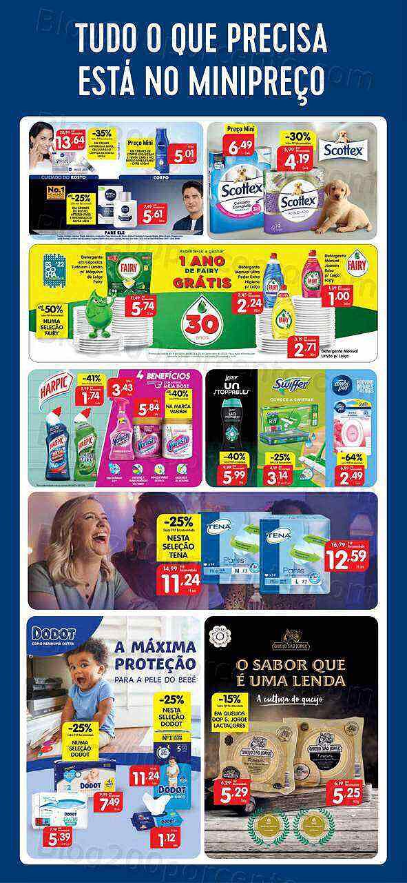 Antevisão Folheto MINIPREÇO Extra Promoções de 30 agosto a 5 setembro