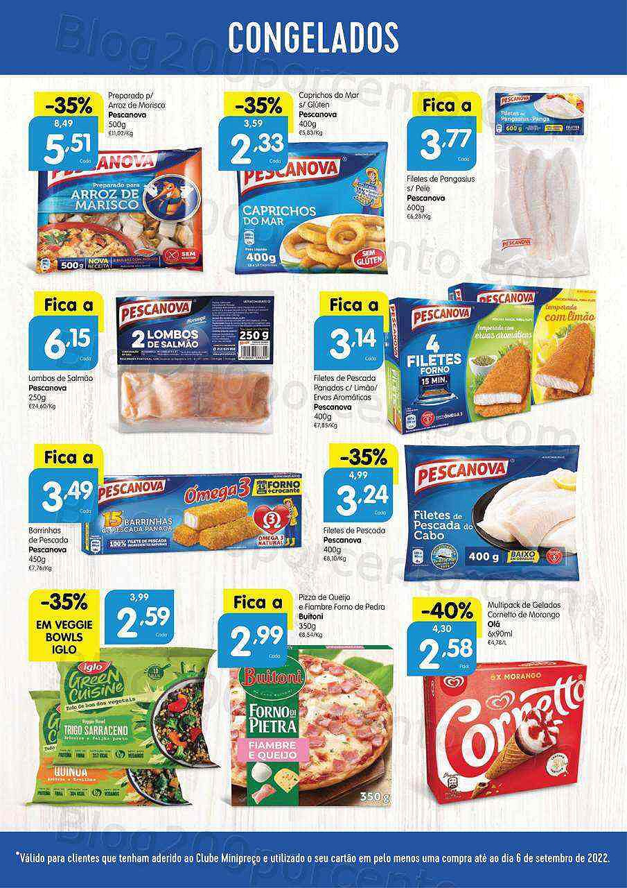 Antevisão Folheto Clube MINIPREÇO Promoções de 8 a 14 setembro