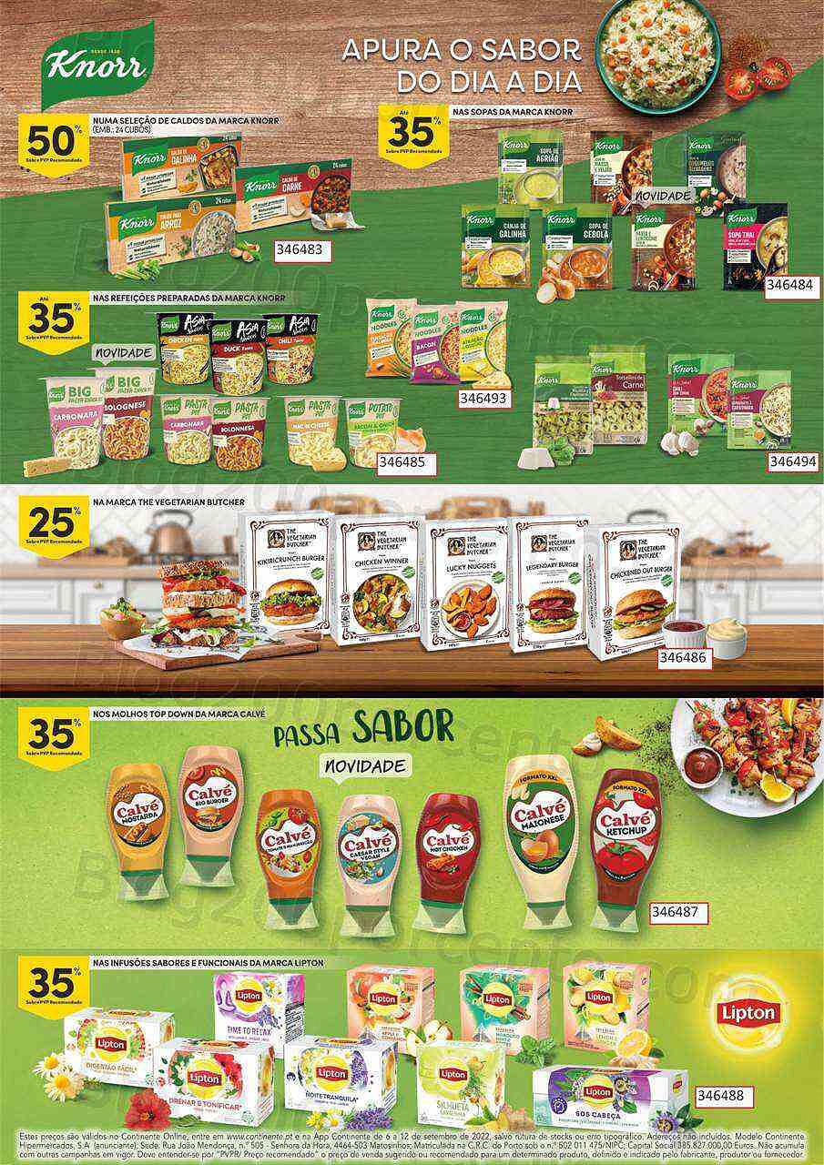 Antevisão Folheto CONTINENTE Extra Promoções de 6 a 12 setembro