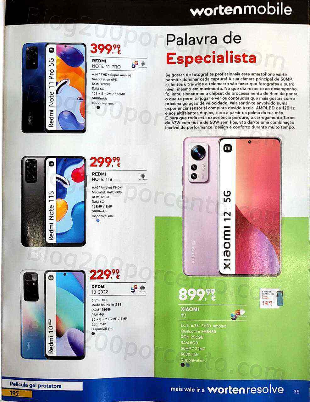 Antevisão Folheto WORTEN Mobile Promoções de 1 setembro a 2 outubro