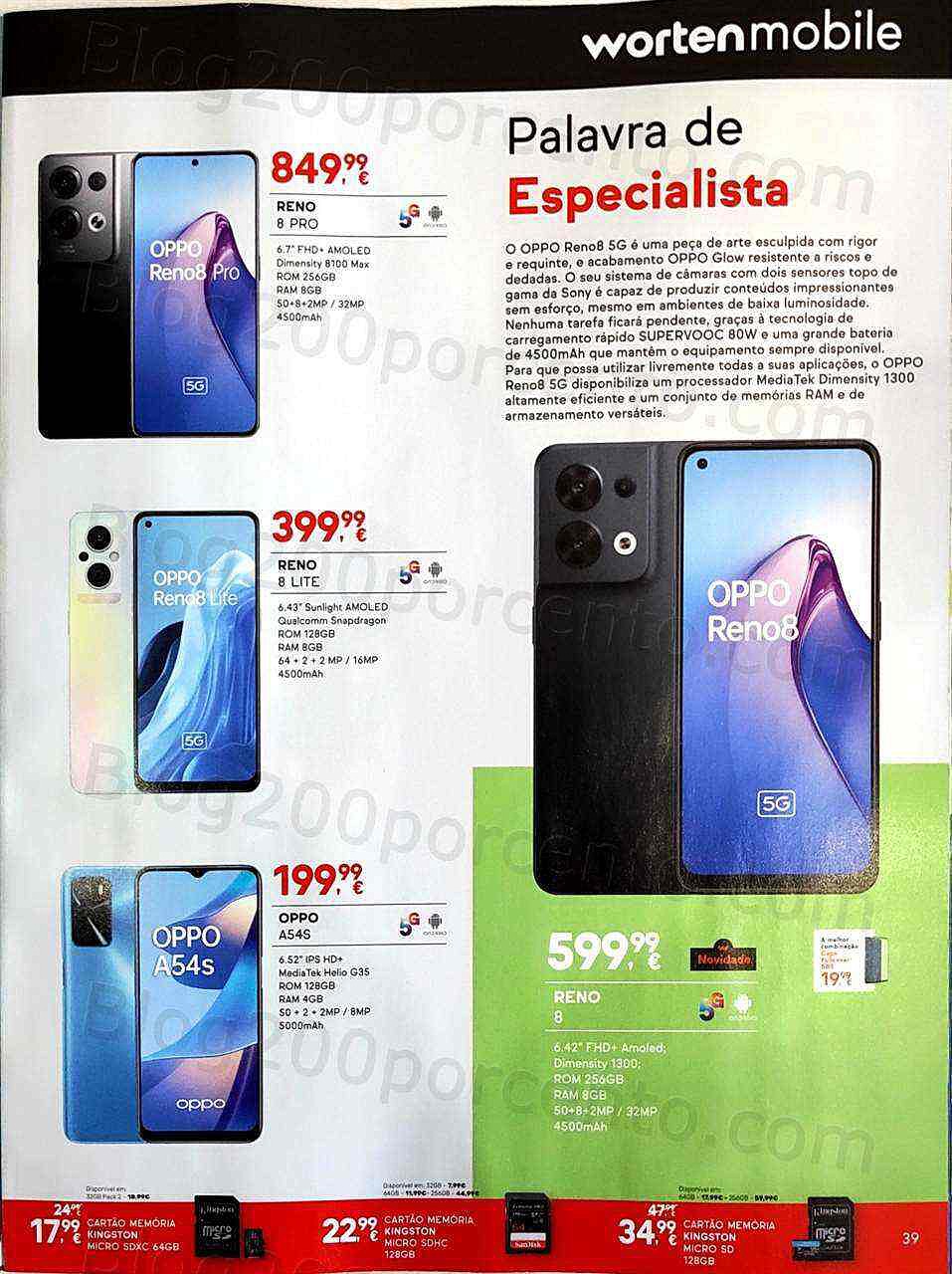 Antevisão Folheto WORTEN Mobile Promoções de 1 setembro a 2 outubro