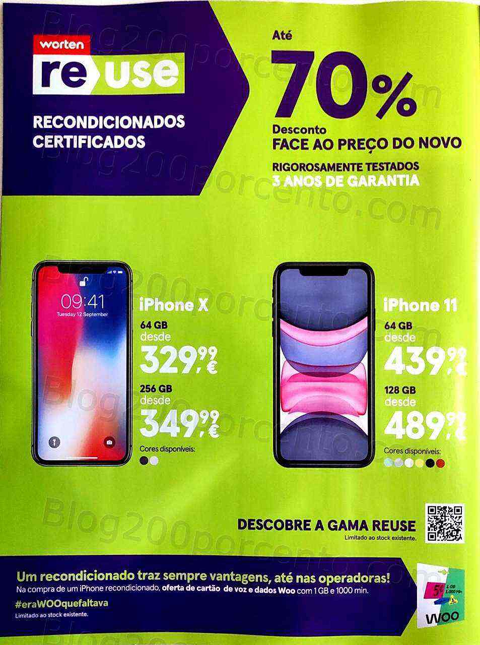 Antevisão Folheto WORTEN Mobile Promoções de 1 setembro a 2 outubro