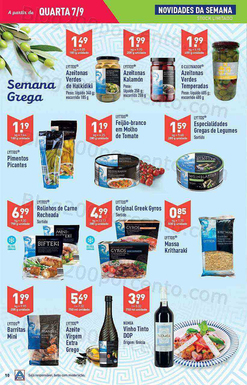 Antevisão Folheto ALDI Promoções de 7 a 13 setembro