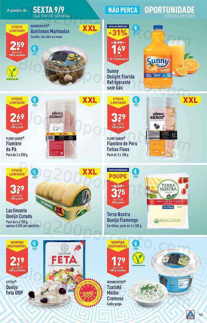 Antevisão Folheto ALDI Promoções de 7 a 13 setembro