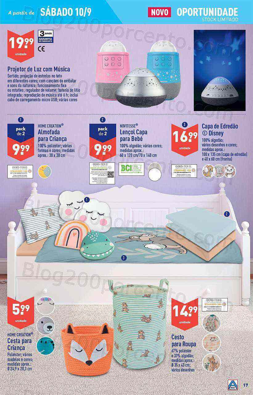 Antevisão Folheto ALDI Promoções de 7 a 13 setembro