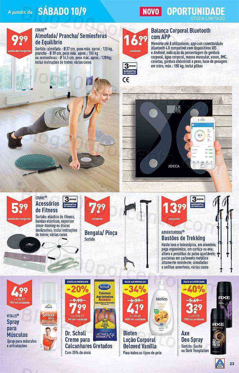 Antevisão Folheto ALDI Promoções de 7 a 13 setembro