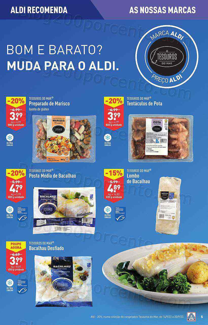 Antevisão Folheto ALDI Promoções de 14 a 20 setembro