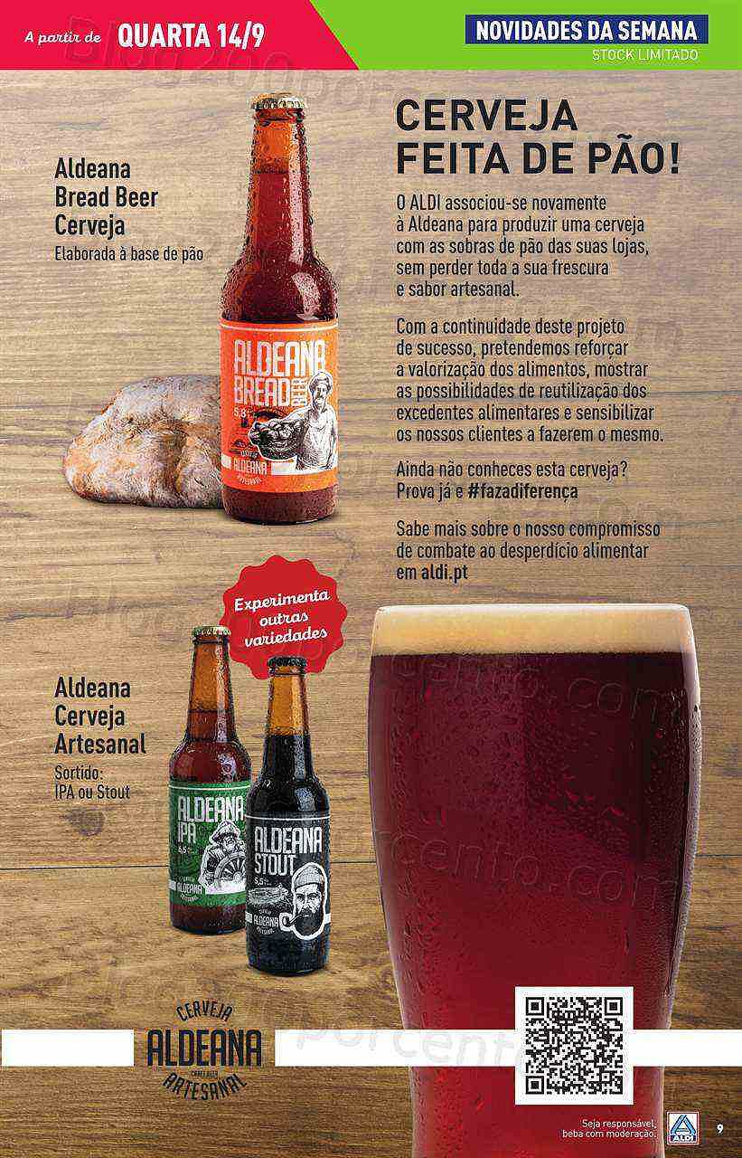 Antevisão Folheto ALDI Promoções de 14 a 20 setembro