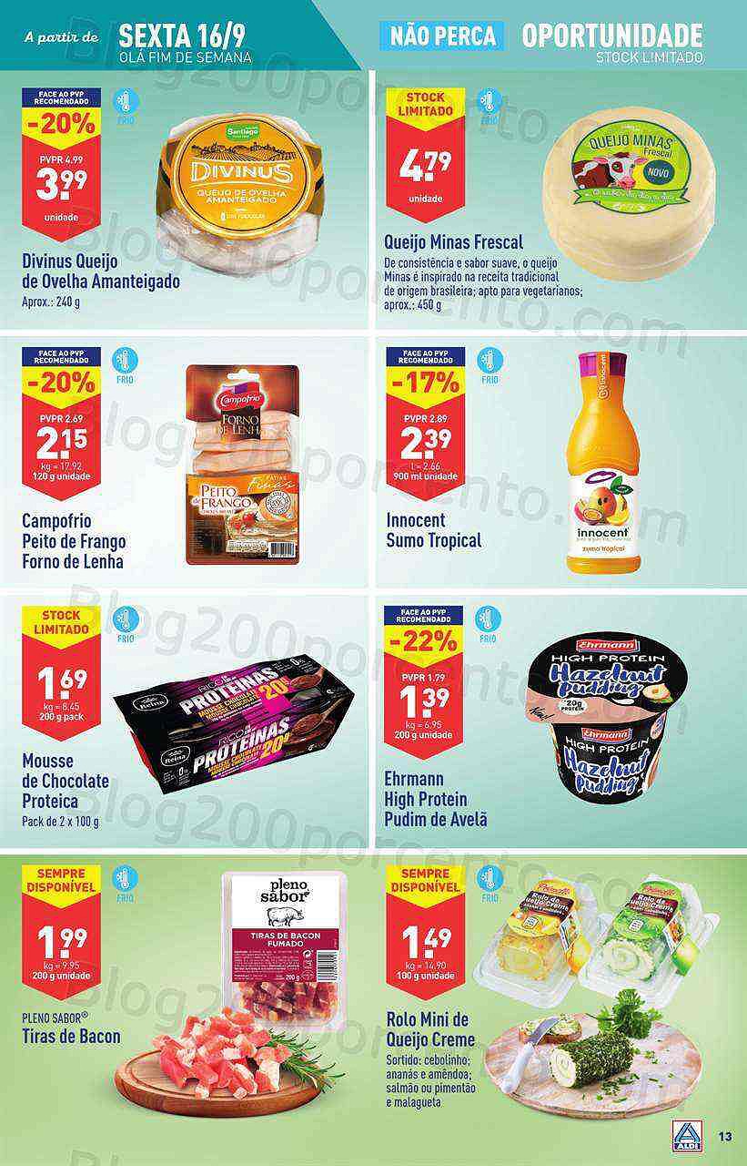 Antevisão Folheto ALDI Promoções de 14 a 20 setembro