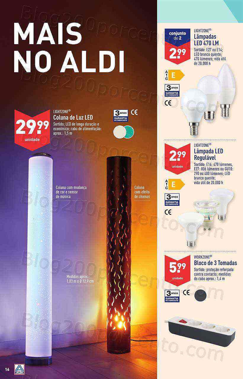 Antevisão Folheto ALDI Bazar Promoções a Partir de 14 setembro