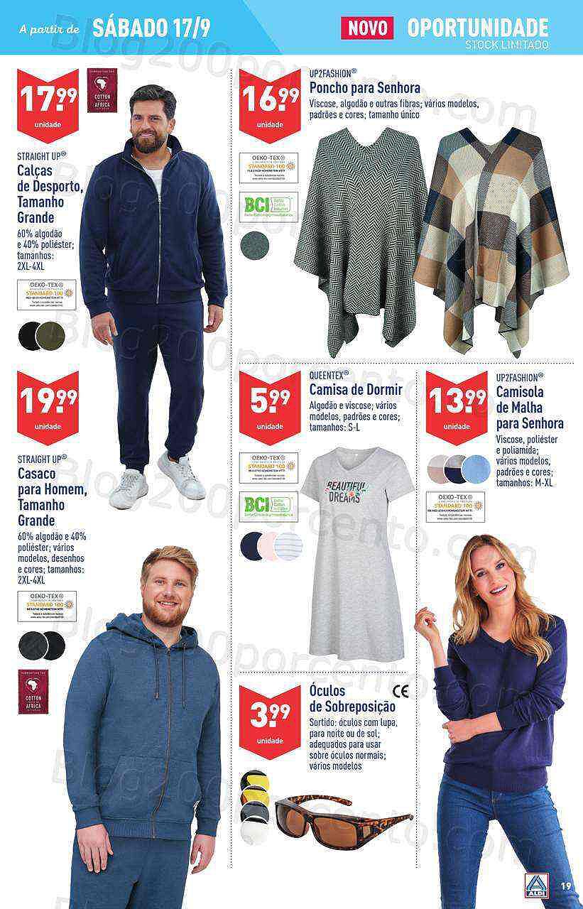 Antevisão Folheto ALDI Promoções de 14 a 20 setembro