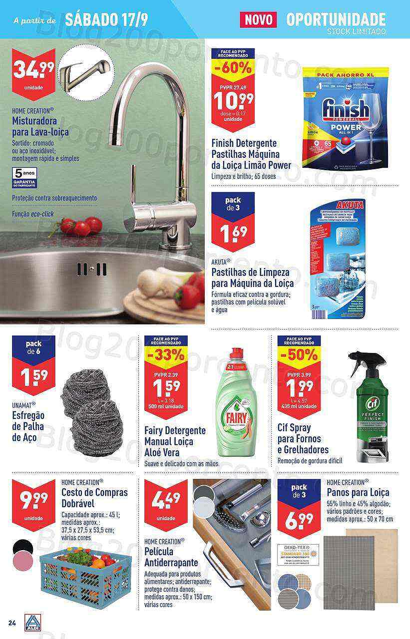 Antevisão Folheto ALDI Promoções de 14 a 20 setembro