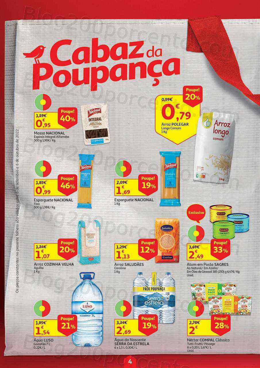 Antevisão Folheto AUCHAN Especial Poupança Promoções de 6 setembro a 6 outubro