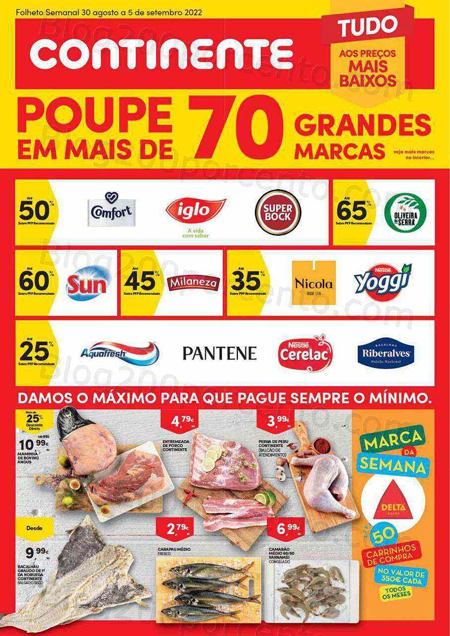 Antevisão Folheto CONTINENTE Bom Dia Promoções de 30 agosto a 5 setembro