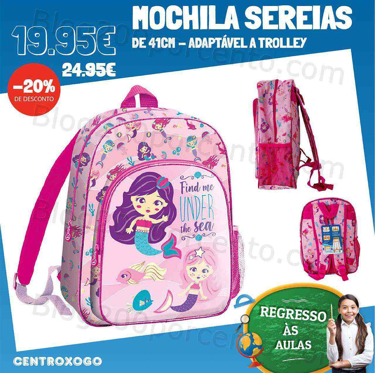 Antevisão Folheto CENTROXOGO Regresso às Aulas Promoções de 1 a 19 setembro