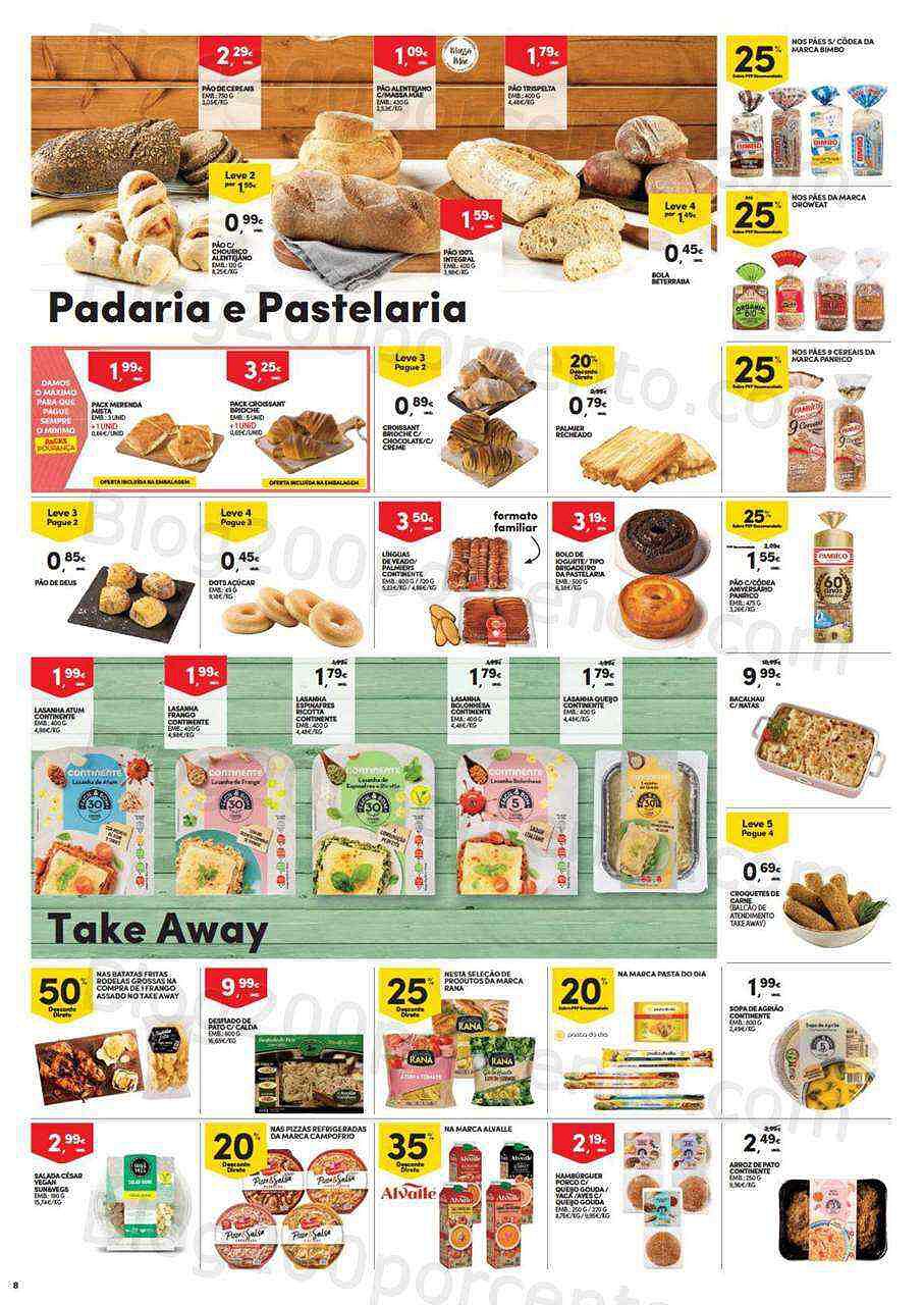 Antevisão Folheto CONTINENTE Frescos Promoções de 6 a 12 setembro