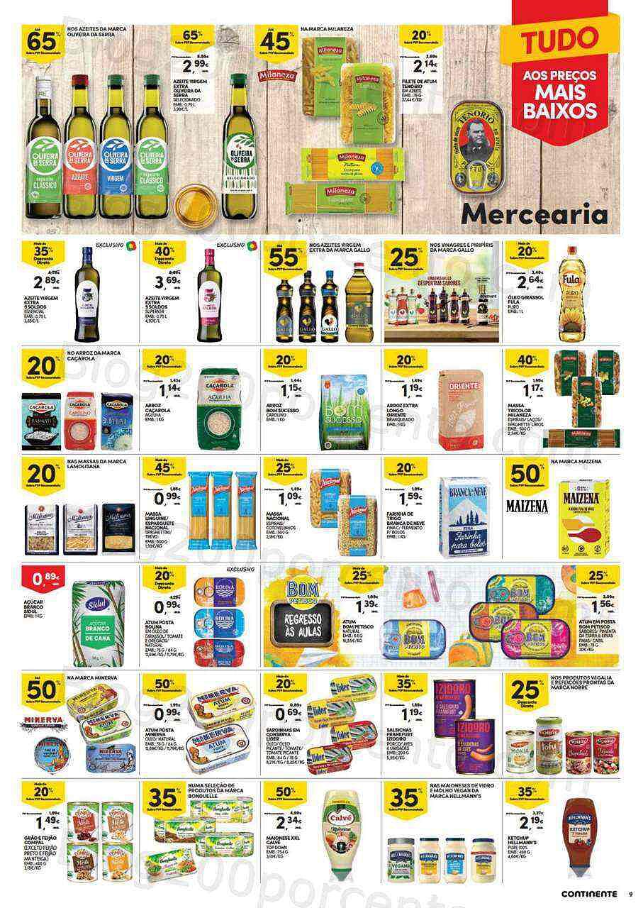 Antevisão Folheto CONTINENTE Modelo - Hiper Promoções de 6 a 12 setembro