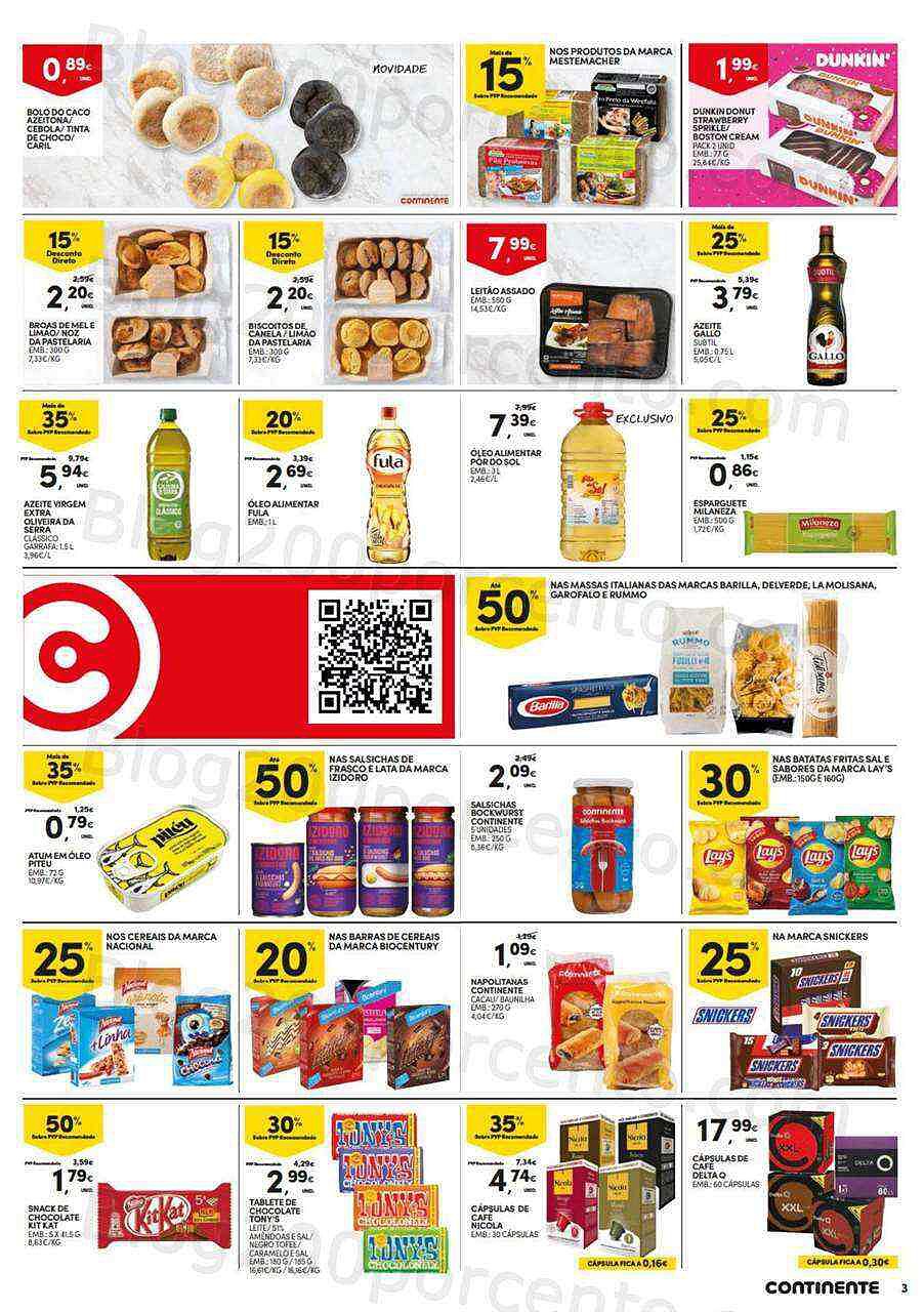 Antevisão Folheto CONTINENTE Promoções Fim de Semana - 9 a 12 setembro