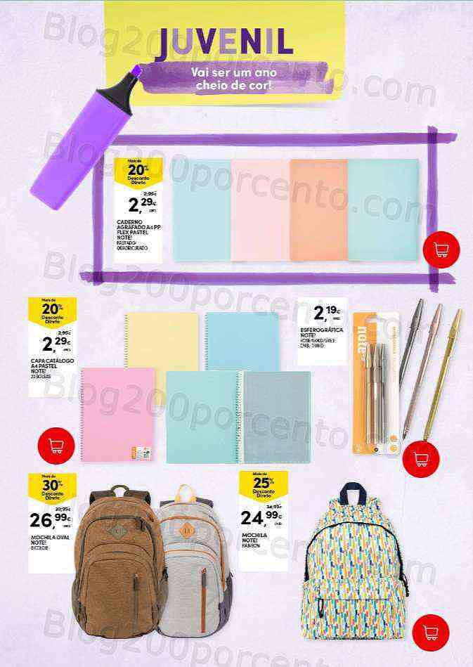 Antevisão Folheto CONTINENTE Extra Regresso às Aulas Promoções de 2 a 18 setembro