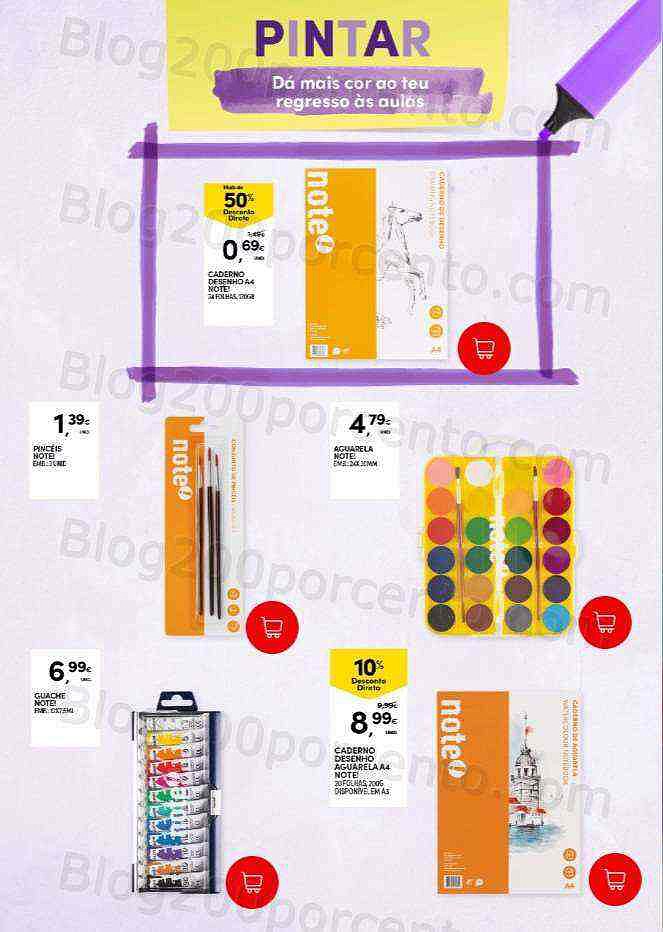 Antevisão Folheto CONTINENTE Extra Regresso às Aulas Promoções de 2 a 18 setembro