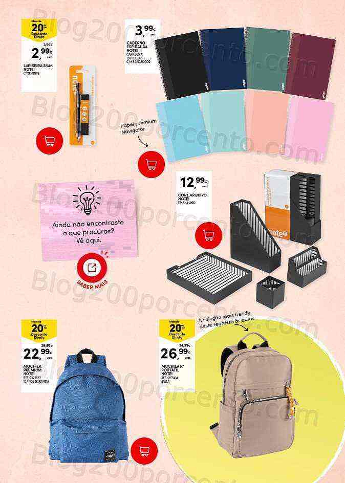 Antevisão Folheto CONTINENTE Extra Regresso às Aulas Promoções de 2 a 18 setembro