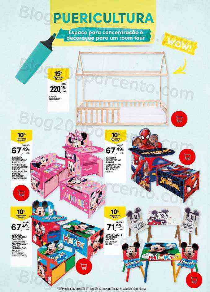 Antevisão Folheto CONTINENTE Extra Regresso às Aulas Promoções de 2 a 18 setembro