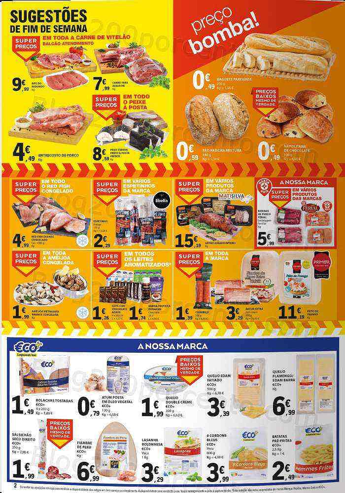 Antevisão Folheto E-LECLERC Promoções Fim de Semana - 2 a 4 setembro